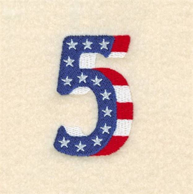 Picture of Patriotic 5 Machine Embroidery Design