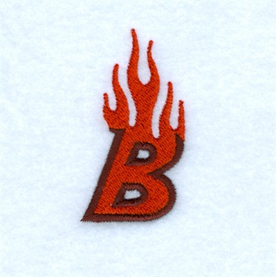 Flame B Machine Embroidery Design