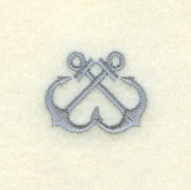 Picture of Anchors Machine Embroidery Design