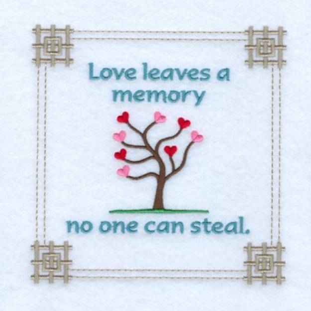 Picture of Memory Square Machine Embroidery Design