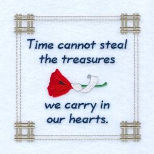 Picture of Treasures Square Machine Embroidery Design