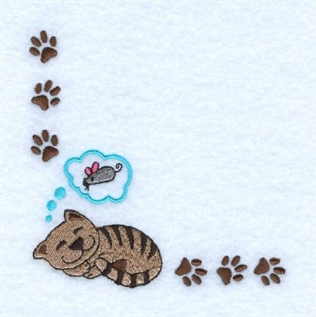 Picture of Catnap Corner Machine Embroidery Design