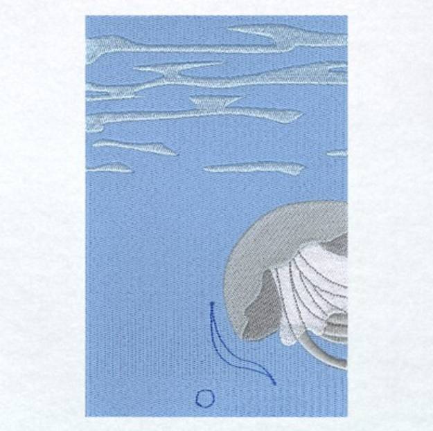 Picture of Underwater Panel 2 Machine Embroidery Design