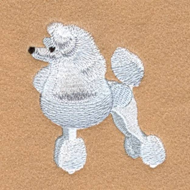 Picture of Poodle Machine Embroidery Design