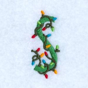 Picture of Christmas Light S Machine Embroidery Design