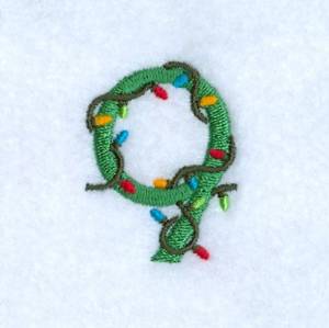 Picture of Christmas Light 9 Machine Embroidery Design