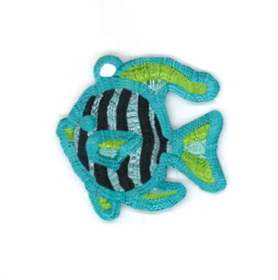 Flip Flop Fish Machine Embroidery Design