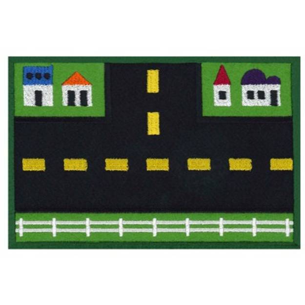 Picture of Car Placemat Panel 2 Machine Embroidery Design