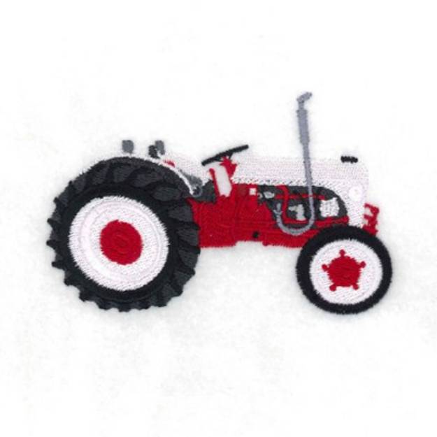 Picture of Antique Tractor Machine Embroidery Design