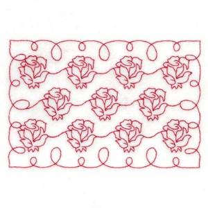 Picture of Flower Block Machine Embroidery Design