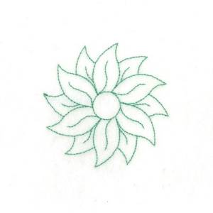 Picture of RW Floral Machine Embroidery Design