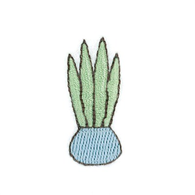 Hickory Plant Machine Embroidery Design