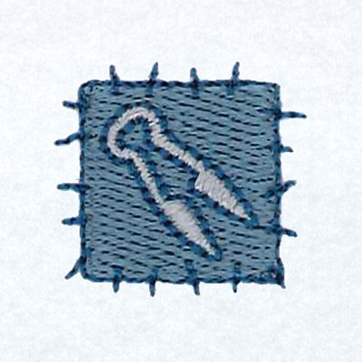 Wool Clipper Patch Machine Embroidery Design