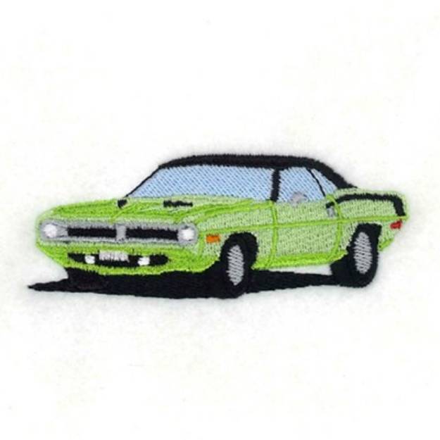 Picture of Classic Hot Rod Machine Embroidery Design