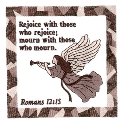 Romans 12:15 Machine Embroidery Design