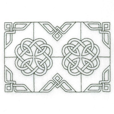 Celtic Knot Blocks Machine Embroidery Design
