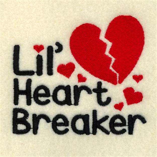 Picture of Lil Heart Breaker Machine Embroidery Design