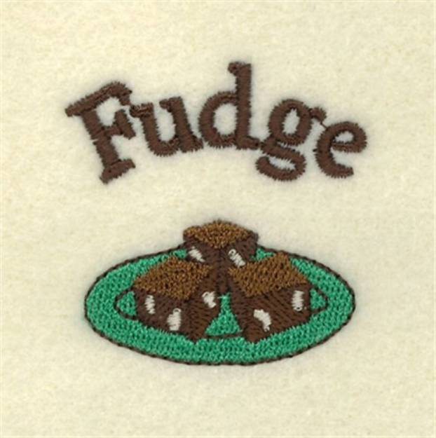 Picture of Fudge Machine Embroidery Design