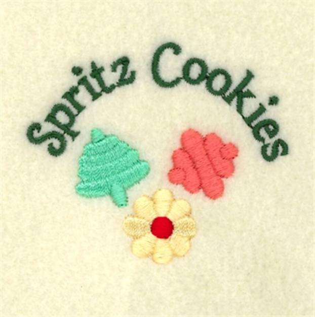 Picture of Spritz Cookies Machine Embroidery Design