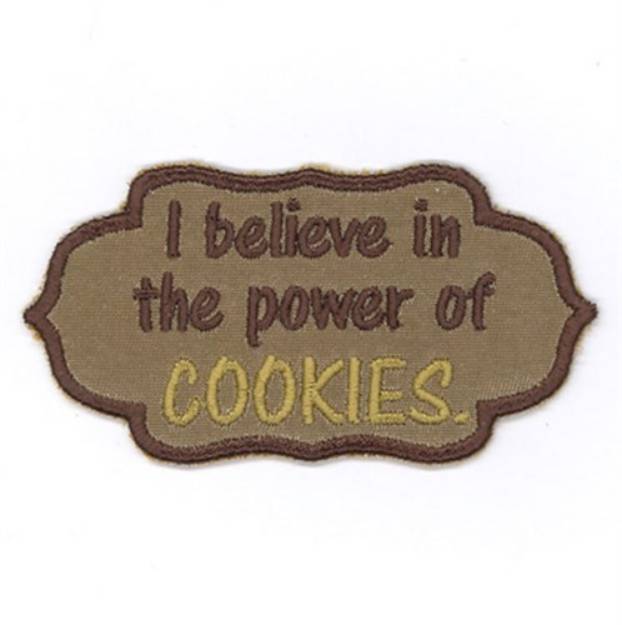 Picture of Cookies Towel Applique Machine Embroidery Design