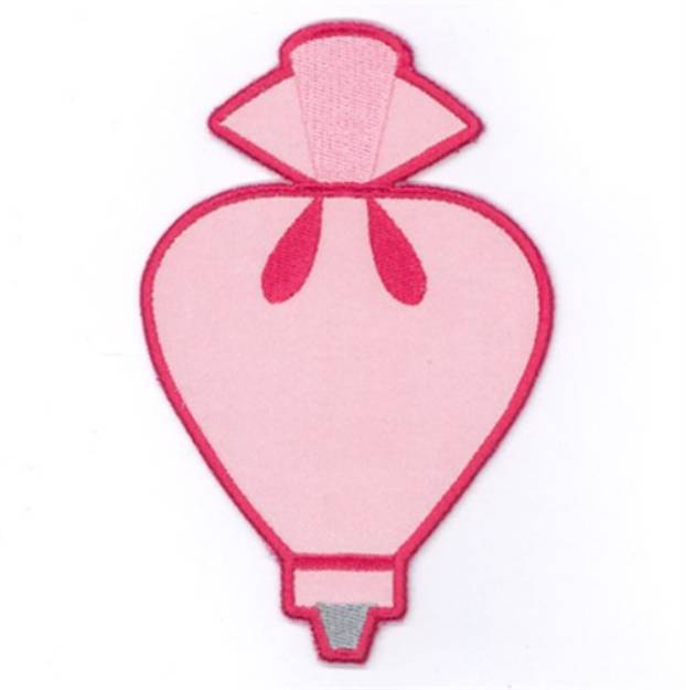 Picture of Frosting Bag Applique Towel Top Machine Embroidery Design