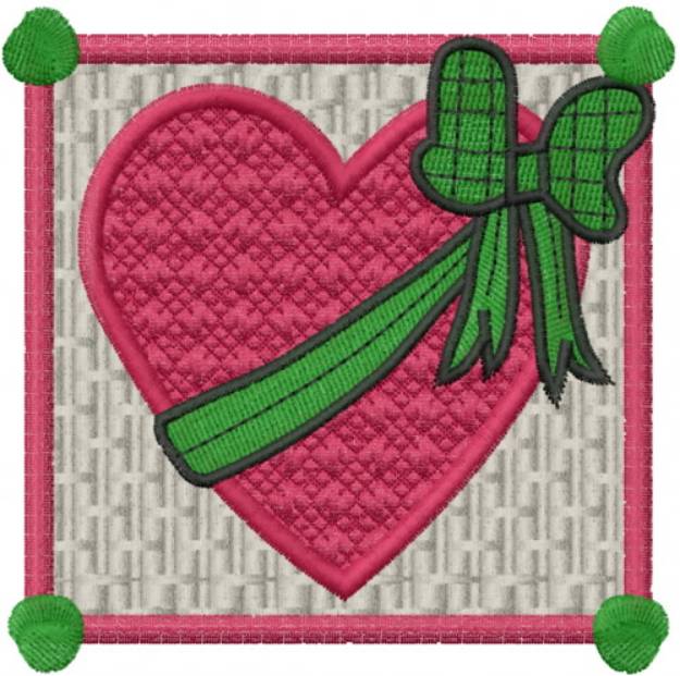 Picture of Christmas Quilt Machine Embroidery Design