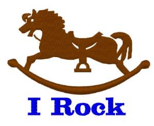 Picture of Rocking Horse Machine Embroidery Design