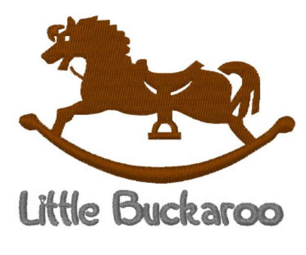 Picture of Little Buckaroo Machine Embroidery Design