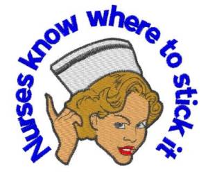 Picture of Nurses Know Machine Embroidery Design