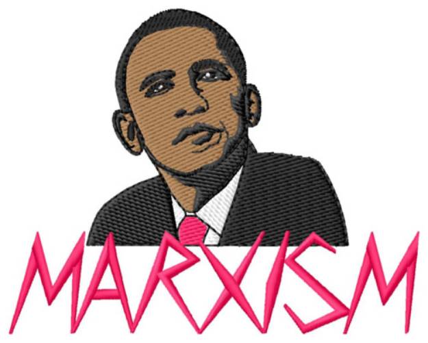 Picture of Marxism Machine Embroidery Design