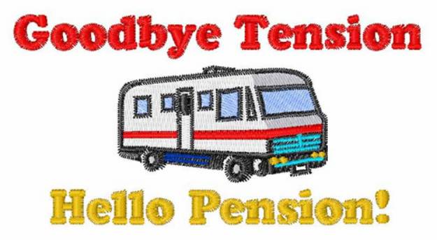 Picture of Goodbye Tension Machine Embroidery Design