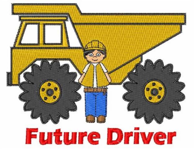 Picture of Future Driver Machine Embroidery Design