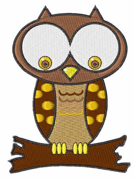 Picture of Hoot Owl Machine Embroidery Design