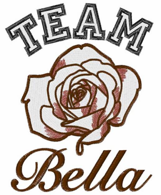 Picture of Team Bella Machine Embroidery Design