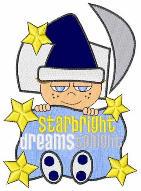 Picture of Starbright Machine Embroidery Design