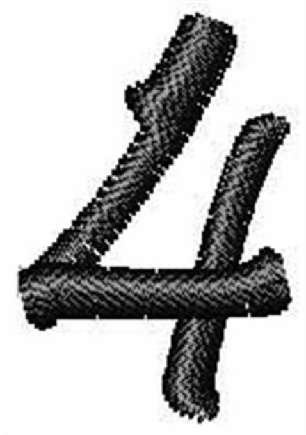 Picture of Pristina Font 4 Machine Embroidery Design