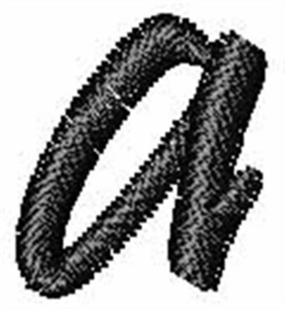 Picture of Pristina Font Small a Machine Embroidery Design