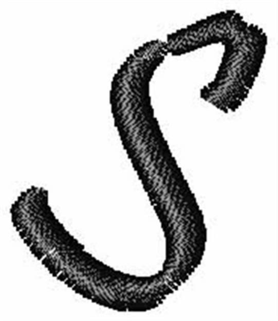 Picture of Pristina Font S Machine Embroidery Design