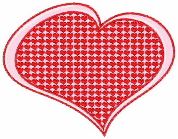 Picture of Big Heart Machine Embroidery Design