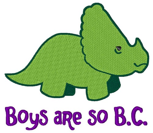 Boys Are So BC Machine Embroidery Design