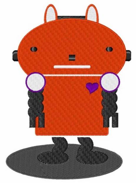 Picture of Robot Machine Embroidery Design