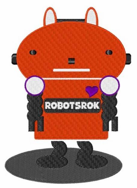 Picture of Robotsrok Machine Embroidery Design