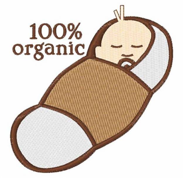 Picture of Organic Baby Machine Embroidery Design