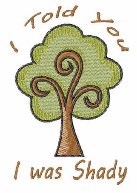 Picture of Shady Tree Machine Embroidery Design