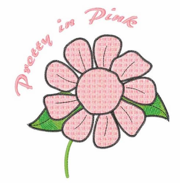 Picture of Pretty in Pink Machine Embroidery Design