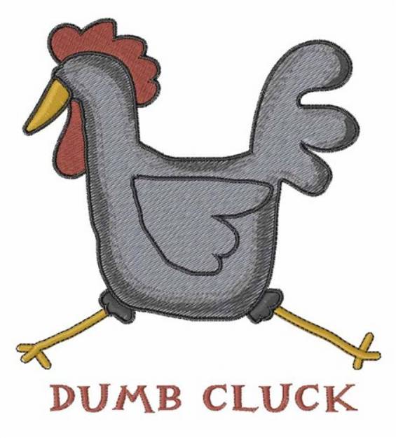 Picture of Dumb Cluck Machine Embroidery Design