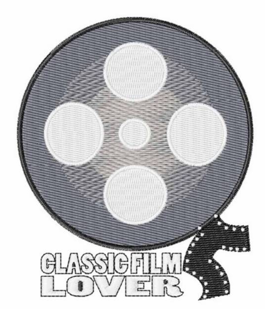 Picture of Classic Film Lover Machine Embroidery Design