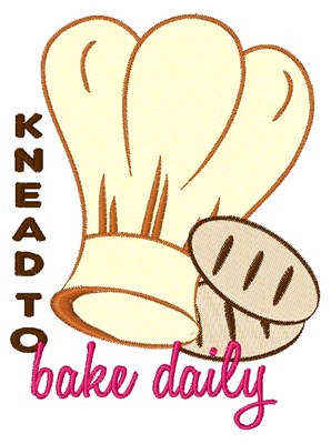 Bake Daily Machine Embroidery Design