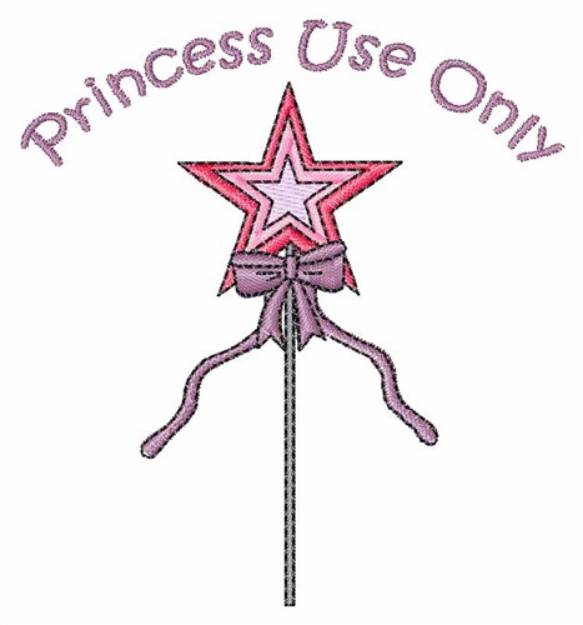 Picture of Fairytale Wand Machine Embroidery Design