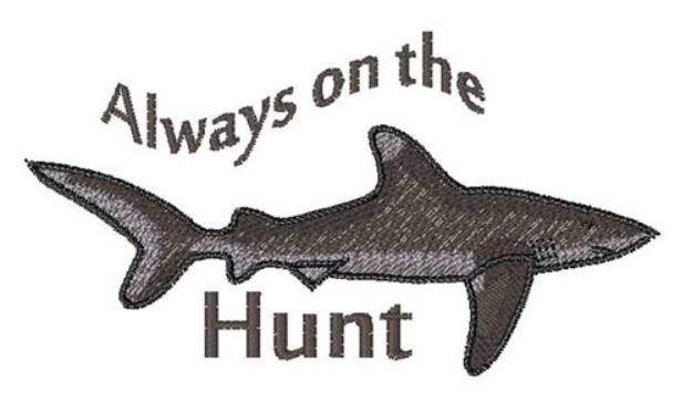 Picture of Shark Hunt Machine Embroidery Design